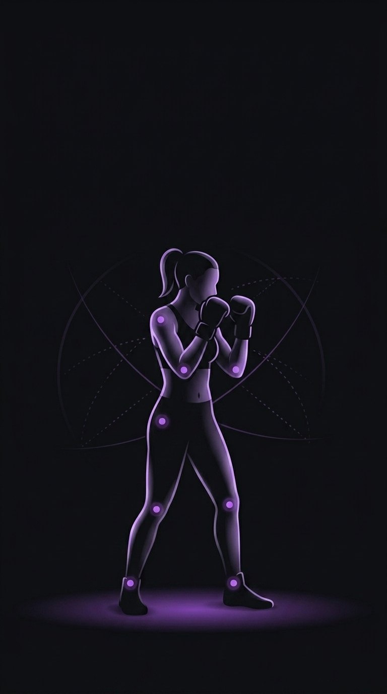 FIGHT IQUEUE fighter illustration